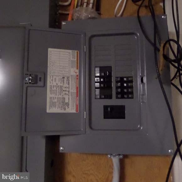 utility room with electric panel