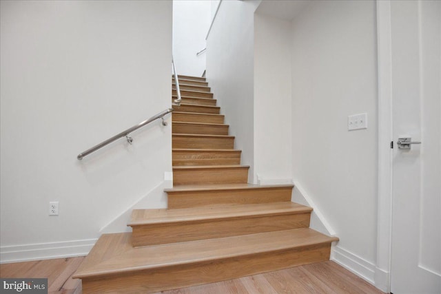 923 V St NW Unit 601, Washington, DC 20001 - stairs with wood finished floors