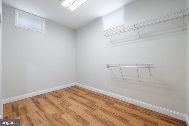 5722 Pond View Ln, Broad Run, VA 20137 - spacious closet with light wood-style flooring