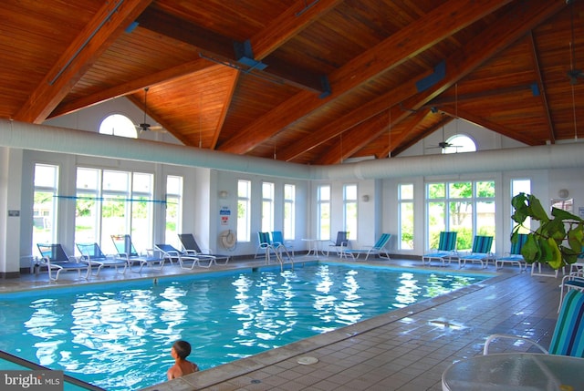 view of pool