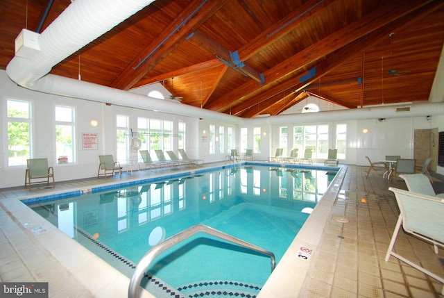 view of pool