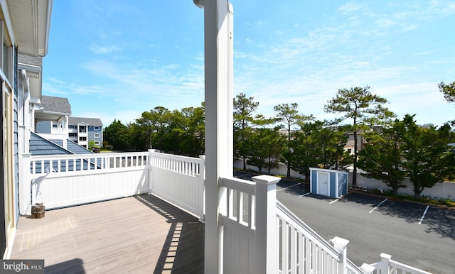201 S Heron Dr Unit 11E, Ocean City, MD 21842 - view of wooden terrace