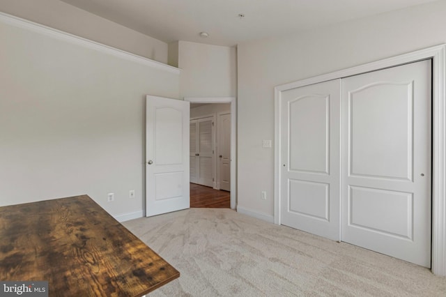 4102 Chariot Way, Upper Marlboro, MD 20772 - unfurnished bedroom with carpet, a closet, and baseboards