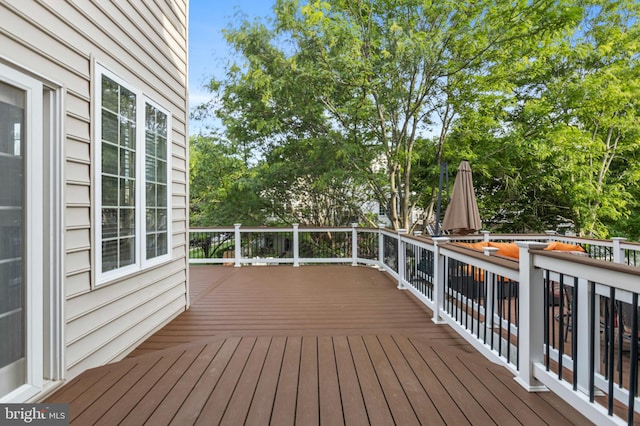 4102 Chariot Way, Upper Marlboro, MD 20772 - view of wooden terrace