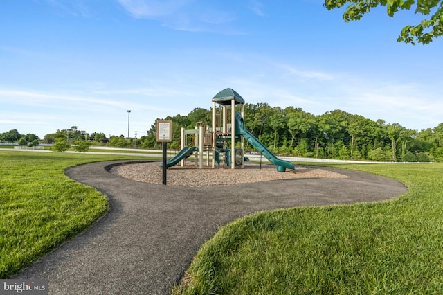4102 Chariot Way, Upper Marlboro, MD 20772 - community jungle gym featuring a lawn