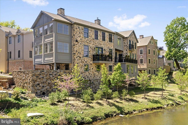 exterior space featuring a residential view