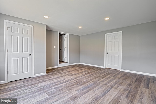 35 Herrs Ridge Rd, Gettysburg, PA 17325 - interior space featuring recessed lighting, baseboards, and wood finished floors
