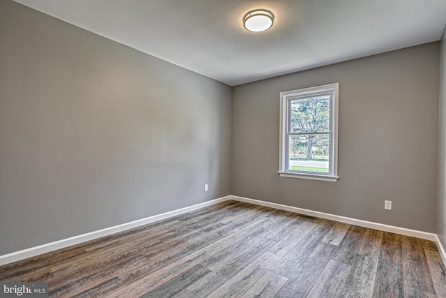 35 Herrs Ridge Rd, Gettysburg, PA 17325 - unfurnished room featuring baseboards and dark wood-style flooring
