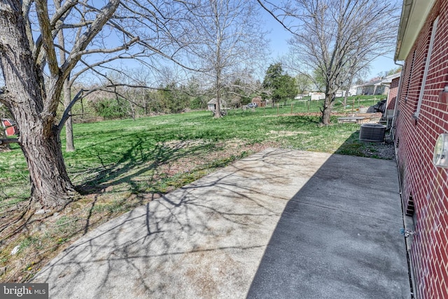 35 Herrs Ridge Rd, Gettysburg, PA 17325 - view of yard with central air condition unit and a patio area