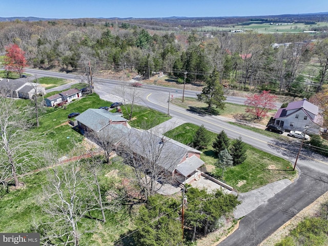 35 Herrs Ridge Rd, Gettysburg, PA 17325 - drone / aerial view with a wooded view