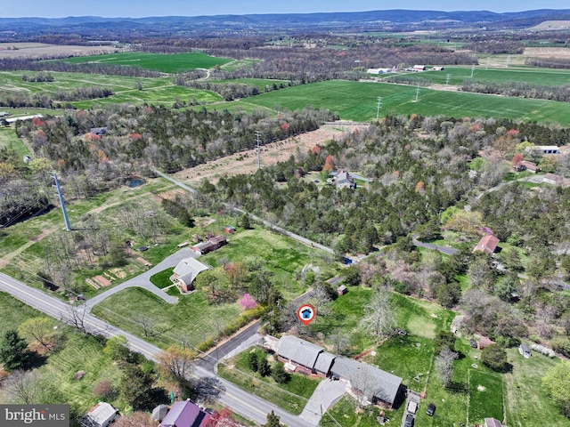 35 Herrs Ridge Rd, Gettysburg, PA 17325 - birds eye view of property featuring a rural view