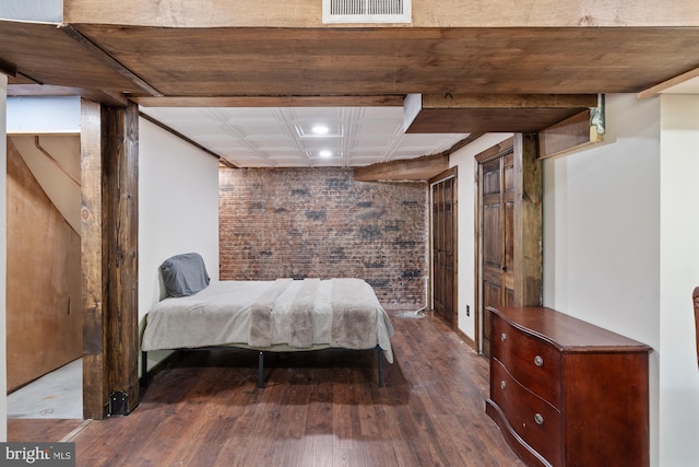 2 Heights Ct, Ruther Glen, VA 22546 - bedroom with wood finished floors and recessed lighting