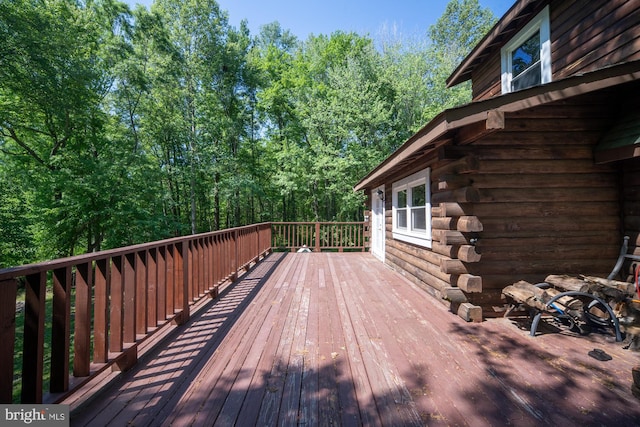 2 Heights Ct, Ruther Glen, VA 22546 - view of wooden deck