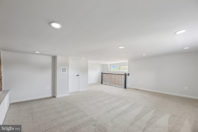 2817 Ulman Ave, Baltimore, MD 21215 - empty room with recessed lighting, carpet, and baseboards