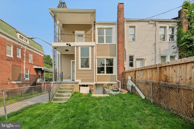 2817 Ulman Ave, Baltimore, MD 21215 - back of house featuring a balcony