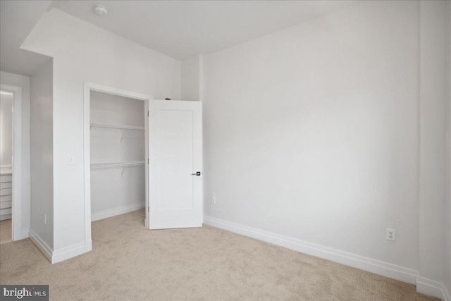 923 V St NW Unit 602, Washington, DC 20001 - unfurnished bedroom with carpet and a closet