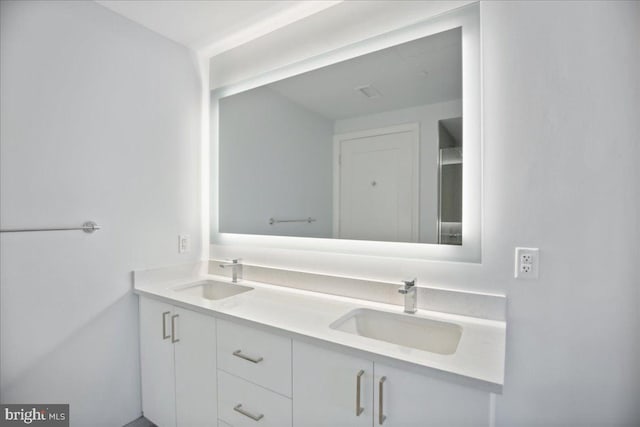 923 V St NW Unit 602, Washington, DC 20001 - bathroom featuring double vanity