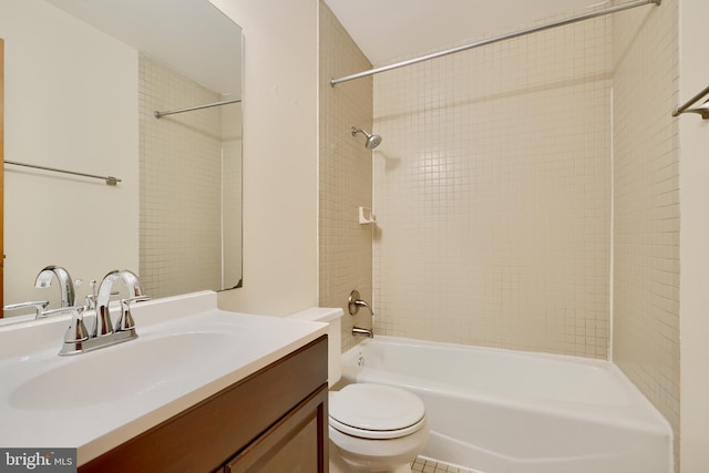 702 S Wolfe St Unit 5, Baltimore, MD 21231 - full bath with toilet, vanity, and shower / bathtub combination