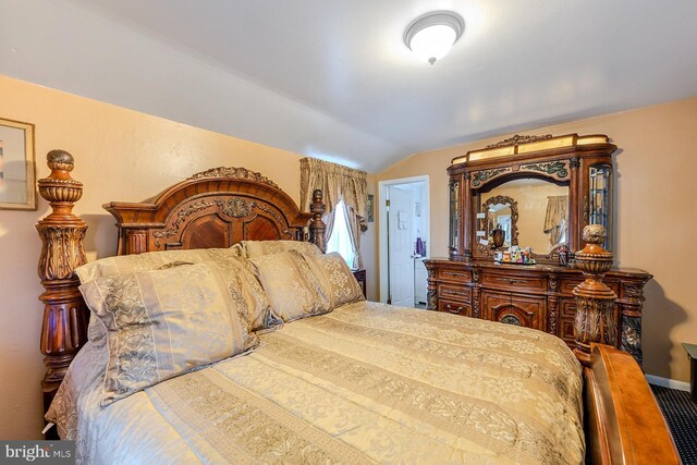 7202 Good Luck Rd, Lanham, MD 20706 - bedroom featuring vaulted ceiling and carpet floors