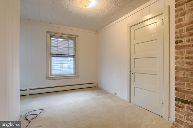 350 E Derry Rd, Hershey, PA 17033 - unfurnished room featuring a baseboard radiator and carpet
