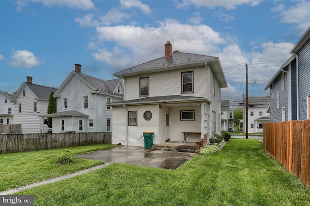 350 E Derry Rd, Hershey, PA 17033 - rear view of house featuring a patio area and a residential view