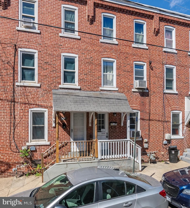 multi unit property with brick siding
