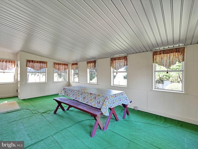 917 Houtztown Rd, Myerstown, PA 17067 - bedroom featuring wooden ceiling, multiple windows, and carpet