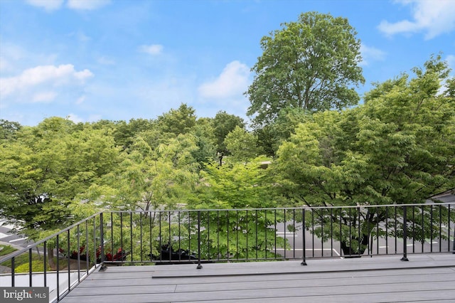 view of deck