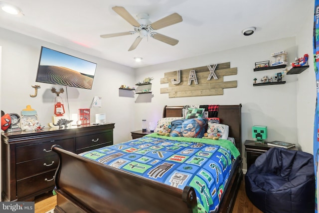 595 Tabernacle Rd, Medford, NJ 08055 - bedroom featuring a ceiling fan