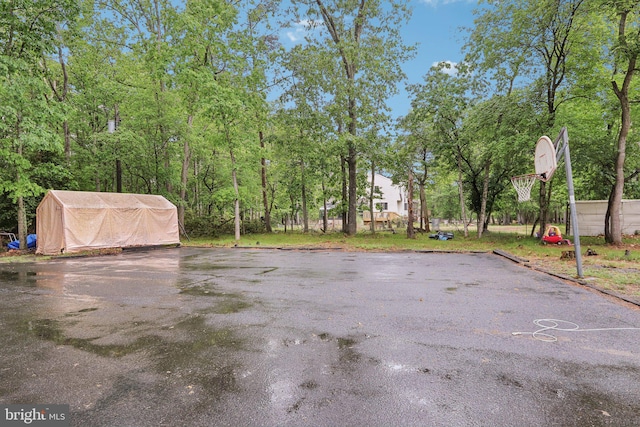 595 Tabernacle Rd, Medford, NJ 08055 - view of patio with basketball hoop