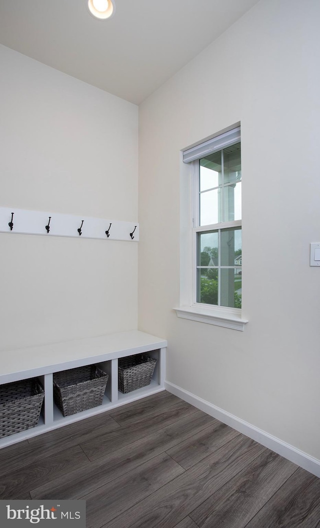807 Anthony Dr, Harrisburg, PA 17111 - mudroom with baseboards and wood finished floors