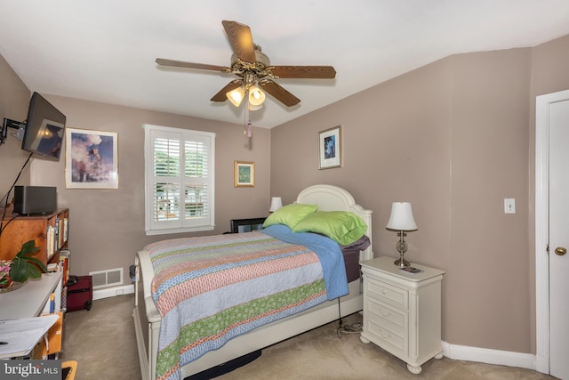 263 Medwick Garth E, Baltimore, MD 21228 - carpeted bedroom with baseboards and ceiling fan