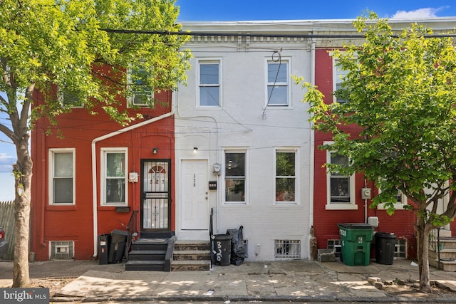 multi unit property with brick siding