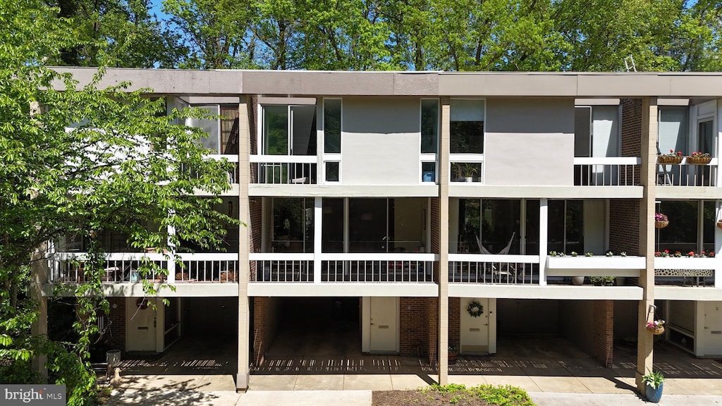 view of rear view of house