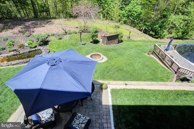 view of yard