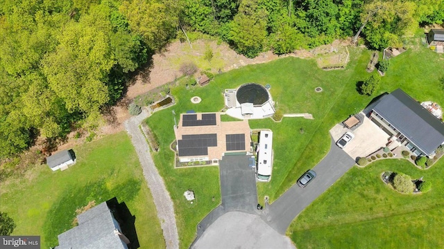 drone / aerial view