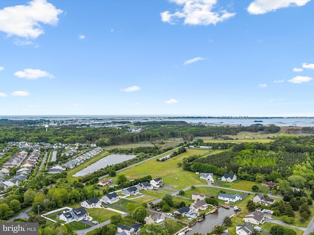 13295 Rollie Road E Rd, Bishopville, MD 21813 - aerial view of residential area featuring a large body of water