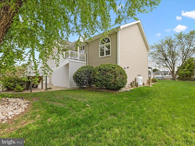 13295 Rollie Road E Rd, Bishopville, MD 21813 - view of side of property featuring a yard