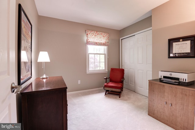 9504 Broome Ct, Vienna, VA 22182 - living area with light colored carpet and baseboards
