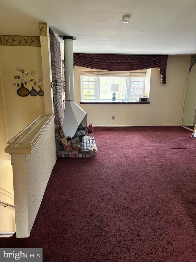 corridor featuring carpet