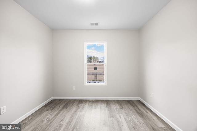 6 Plymouth Ter, Egg Harbor Township, NJ 08234 - unfurnished room with baseboards, visible vents, and wood finished floors