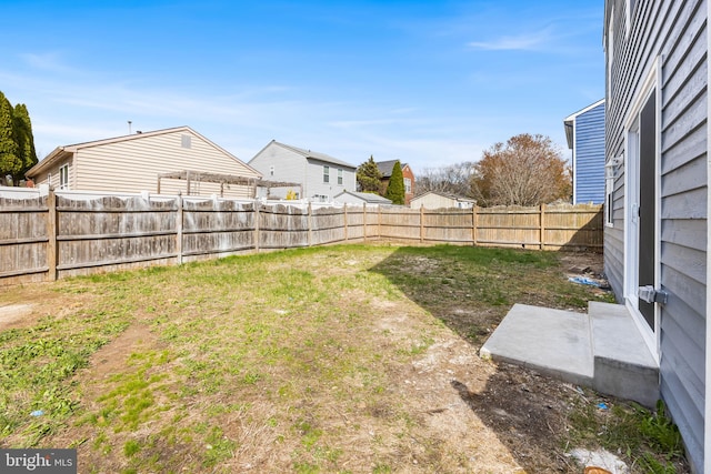 6 Plymouth Ter, Egg Harbor Township, NJ 08234 - view of yard with a fenced backyard