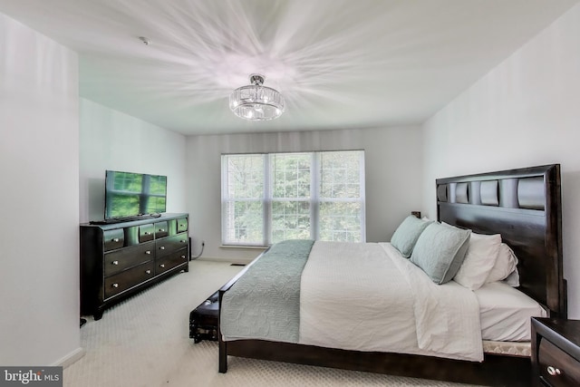 5922 Terrapin Pl Unit 5922, Alexandria, VA 22310 - carpeted bedroom featuring a chandelier