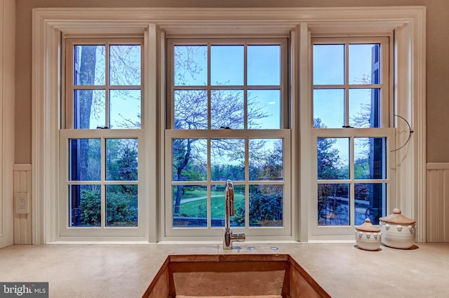 room details featuring light countertops