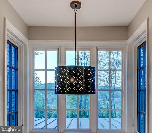 view of room details