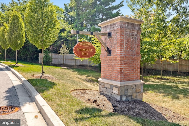 52 Primrose Hill Ln, Annapolis, MD 21403 - view of community sign