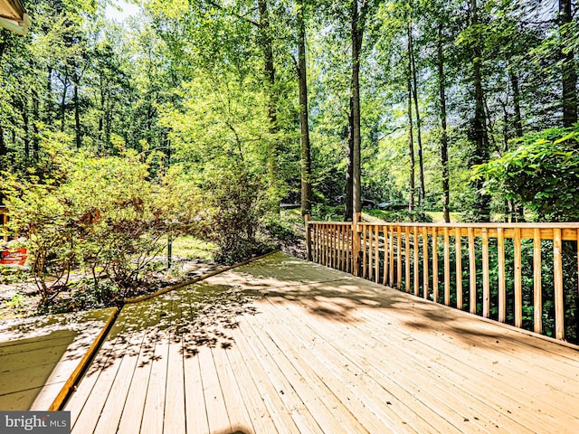 11039 Timberview Dr, Manassas, VA 20111 - view of wooden terrace