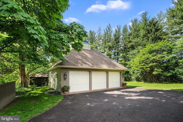 805 Evans Rd, Gwynedd Valley, PA 19437 - view of detached garage