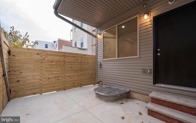 727 N 39th St, Philadelphia, PA 19104 - view of patio / terrace featuring fence