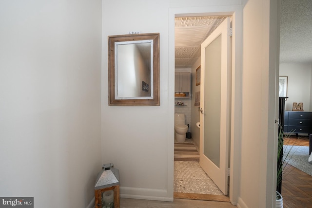 1030 E Lancaster Ave Unit 330, Bryn Mawr, PA 19010 - corridor featuring baseboards